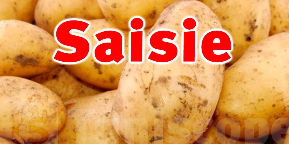 Sousse : Saisie de quatre tonnes de pommes de terre stockées illégalement à Sidi Abdelhamid